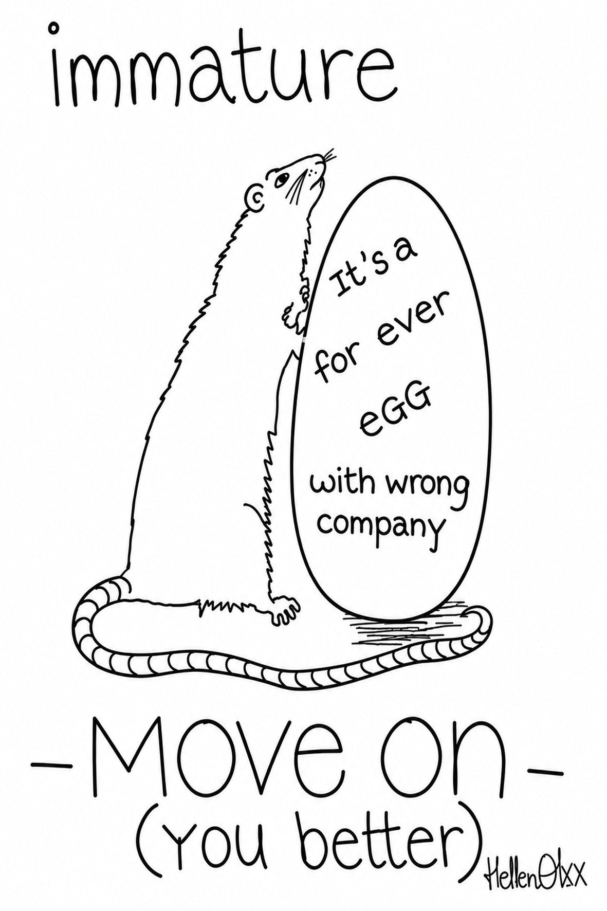 No. 9 – Immature